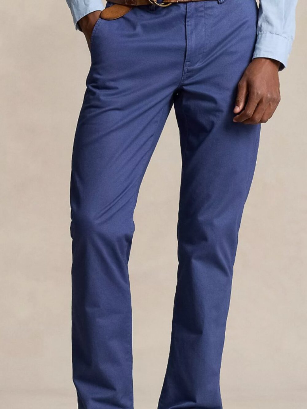 Polo Ralph Lauren Men’s Stretch Slim Fit Chino Pants Royal Blue Size 30x30